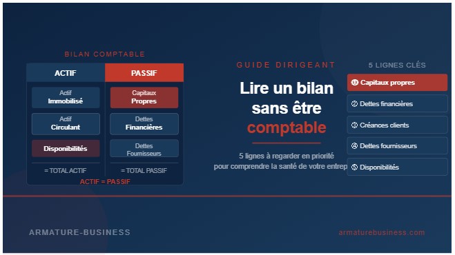 Comment lire un bilan quand on n'est pas comptable ?